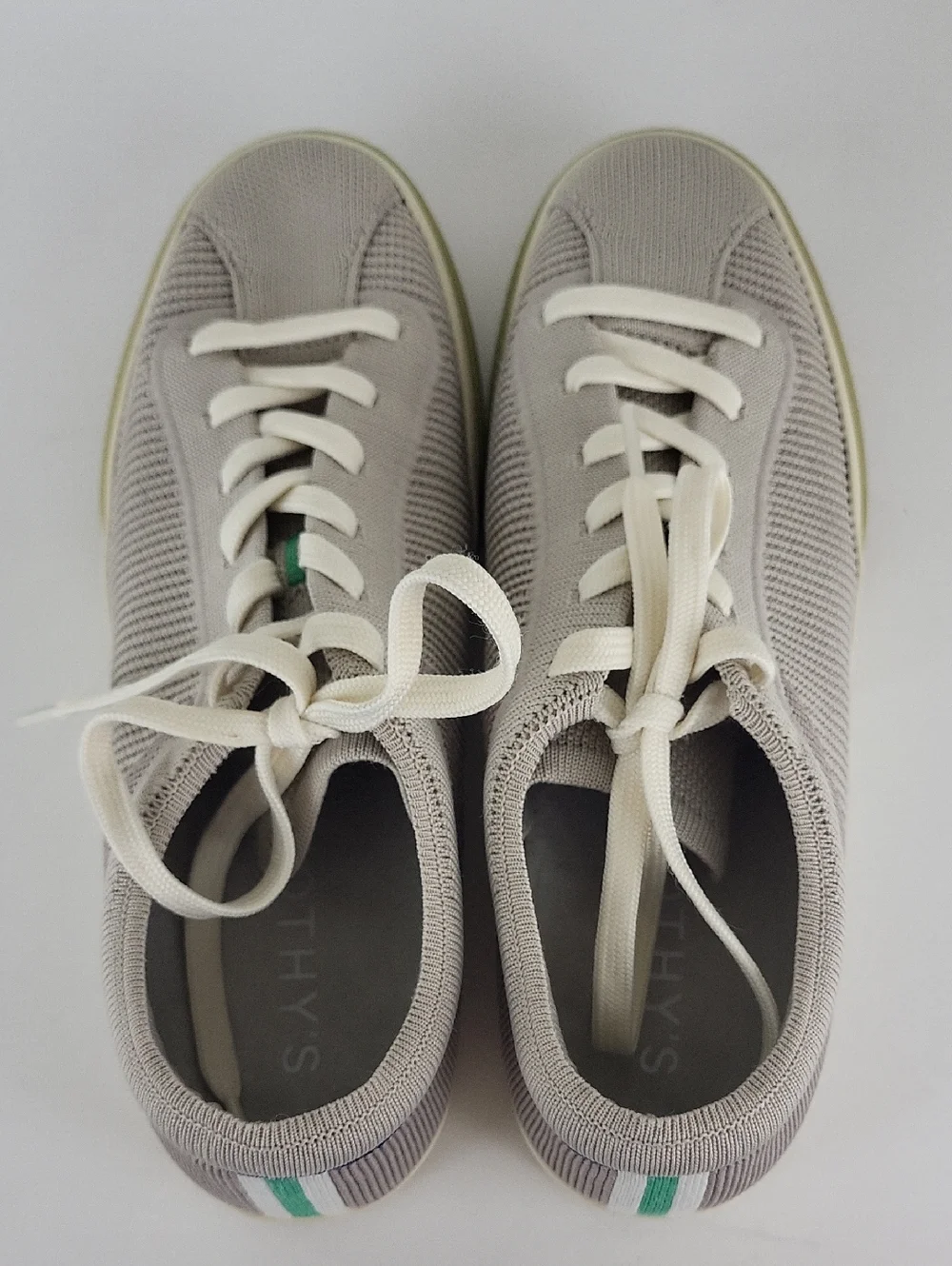 Women's Rothy's Lace Up Knit Sneakers Size 9